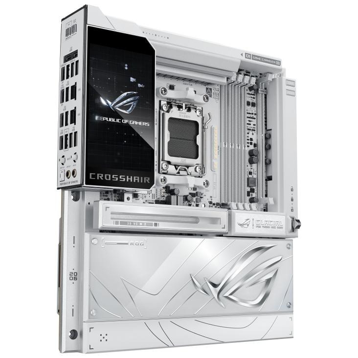 ASUS 華碩 ROG CROSSHAIR X870E GLACIAL－ATX 主機板 AM5／DDR5 公司貨-細節圖2