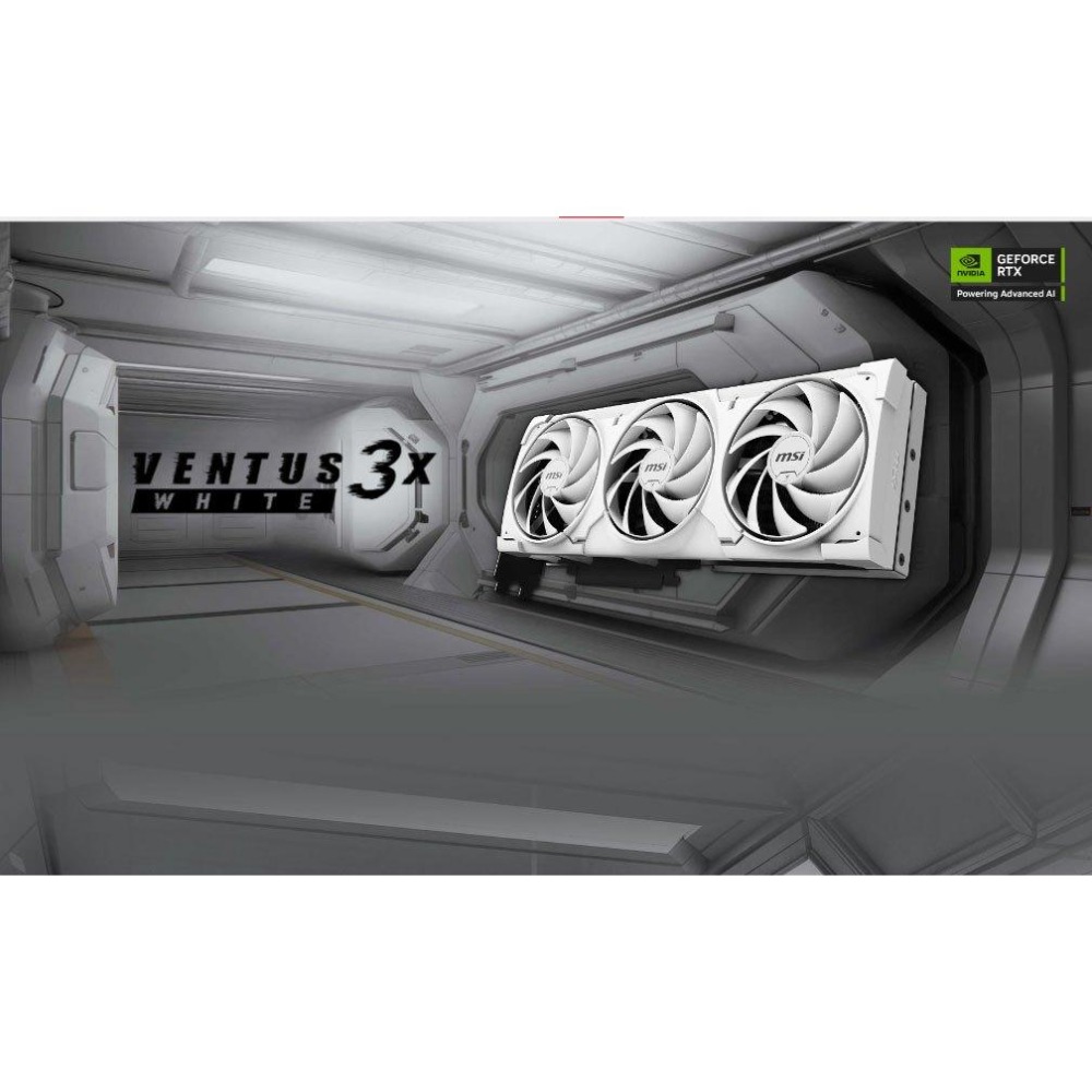 MSI 微星 GeForce RTX 5080 16G VENTUS 3X OC WHITE 顯示卡 RTX5080-細節圖3