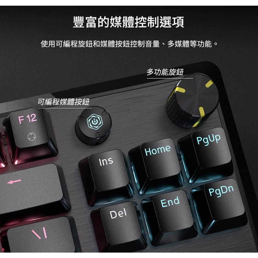 CORSAIR 海盜船 K70 CORE TKL RGB 機械式鍵盤 紅軸／英文 有線鍵盤 遊戲鍵盤 機械鍵盤 光華-細節圖4