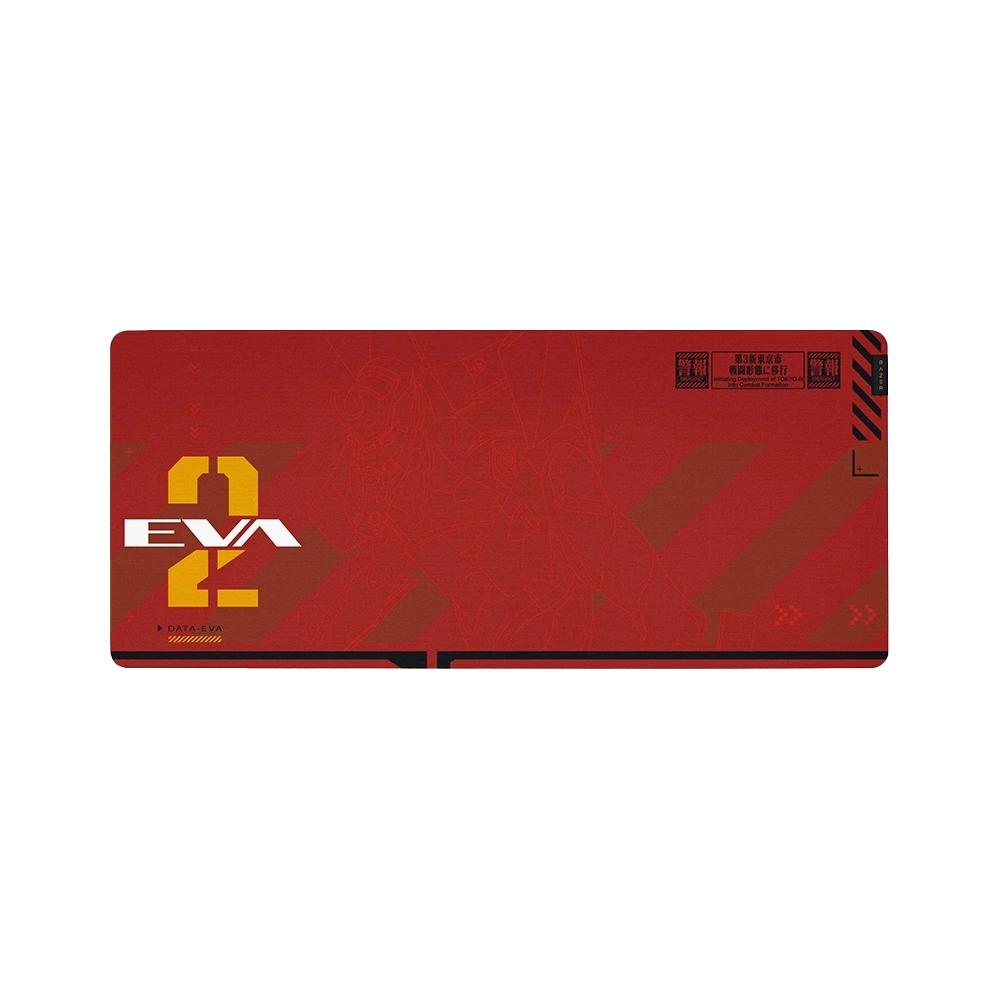 RAZER 雷蛇 GIGANTUS V2 XXL－EVA-02 貳號機聯名版 巨甲蟲 遊戲滑鼠墊 (XXL) 光華-細節圖2