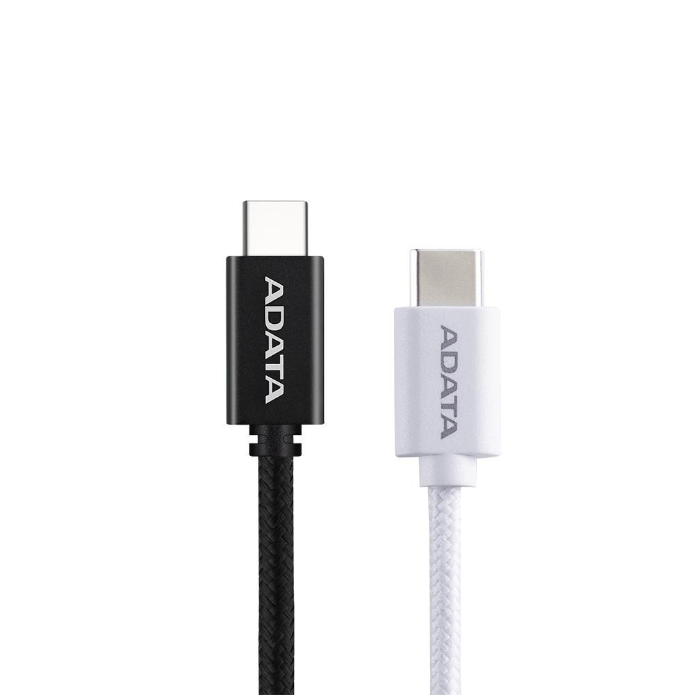 ADATA 威剛 USB-C to USB-C Cable－100W PD 快充傳輸線 1m／2m 充電線 傳輸線 光華-細節圖2