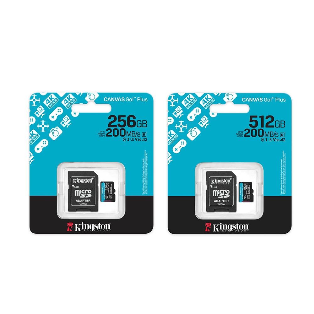 Kingston 金士頓 Canvas Go!Plus 256G／512G microSD 記憶卡 公司貨 光華商場-細節圖2