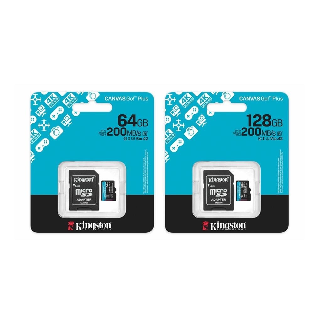 Kingston 金士頓 Canvas Go!Plus 64GB／128G microSD 記憶卡 公司貨 光華商場-細節圖2
