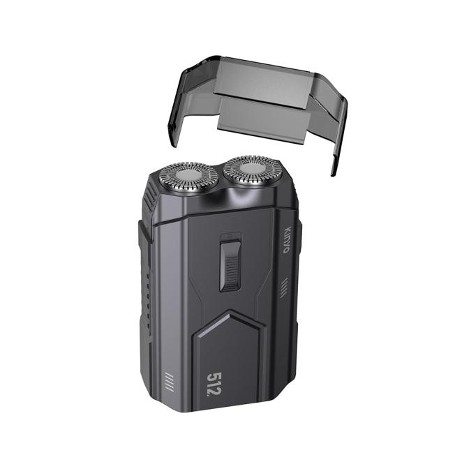 KINYO 耐嘉 KS-512 攜帶式雙刀頭刮鬍刀 刮鬍刀 雙頭刮鬍刀 電動刮鬍刀 充電式 光華商場-細節圖2