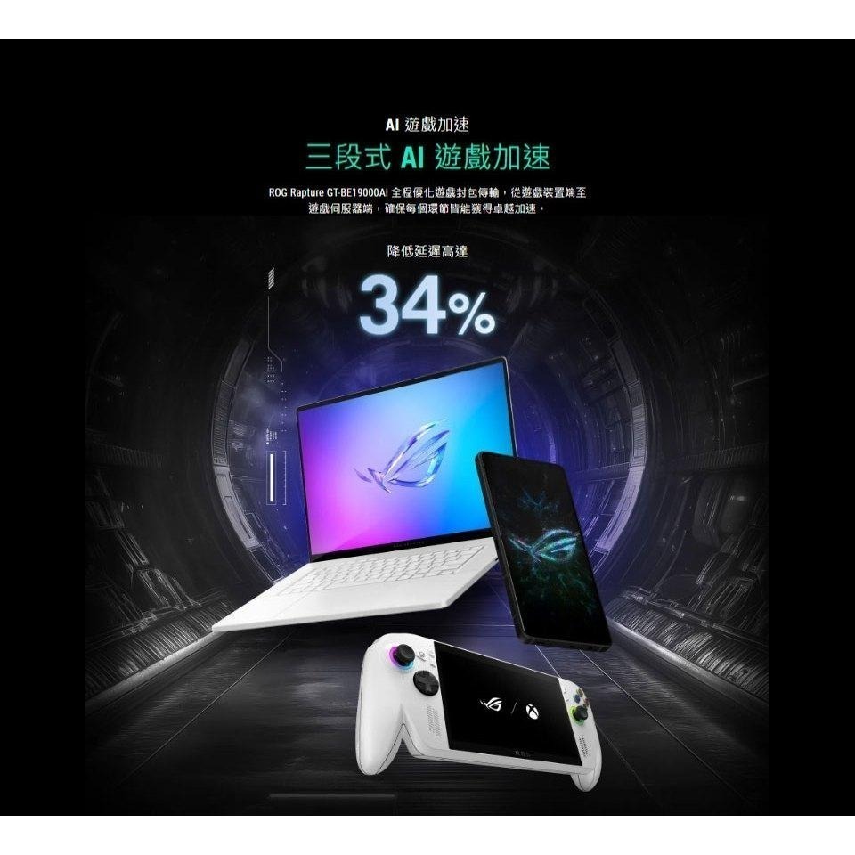 ASUS 華碩 ROG GT-BE19000AI－WiFi 7 三頻電競路由器 路由器 分享器 WIFI機 公司貨 光華-細節圖8