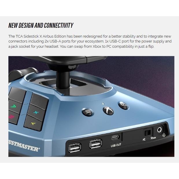 Thrustmaster 圖馬斯特 TCA CAPTAIN PACK X AIRBUS EDITION 飛行全配套組-細節圖6