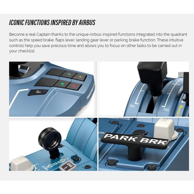 Thrustmaster 圖馬斯特 TCA CAPTAIN PACK X AIRBUS EDITION 飛行全配套組-細節圖8