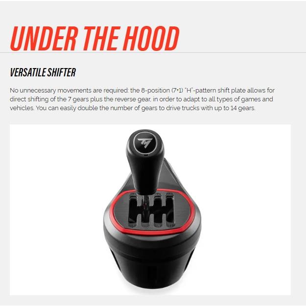 Thrustmaster 圖馬斯特 TH8S Shifter Add-On 排檔桿 搖桿 PS/XBOX/PC 光華-細節圖4