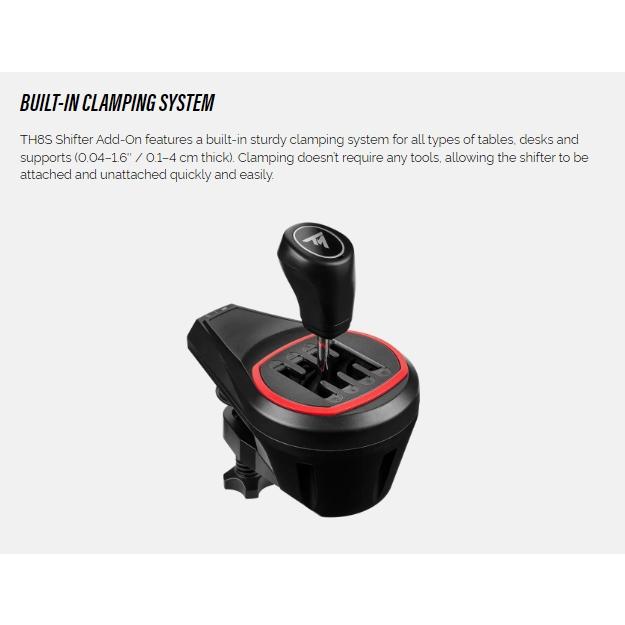 Thrustmaster 圖馬斯特 TH8S Shifter Add-On 排檔桿 搖桿 PS/XBOX/PC 光華-細節圖7