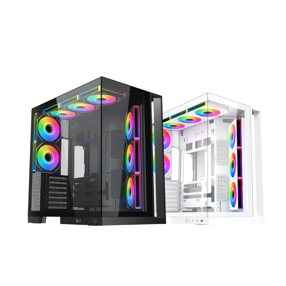 XIGMATEK 富鈞 AQUA 7 E-ATX 電腦機殼 U高165／卡長410／7x預裝風扇 公司貨 光華-細節圖2