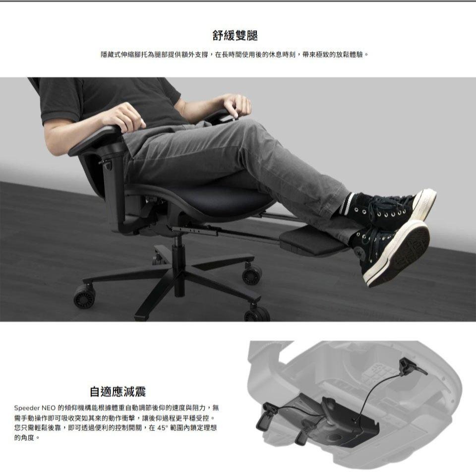 COUGAR 美洲獅 SPEEDER NEO 人體工學電競椅 賽車風格 人體工學 電競椅 電腦椅 公司貨-細節圖7