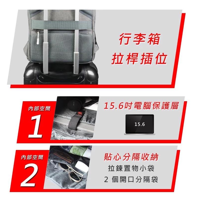 Intopic 廣鼎 RUSA RS-509－15.6吋 電腦後背包 筆電包 電腦包 光華商場-細節圖8