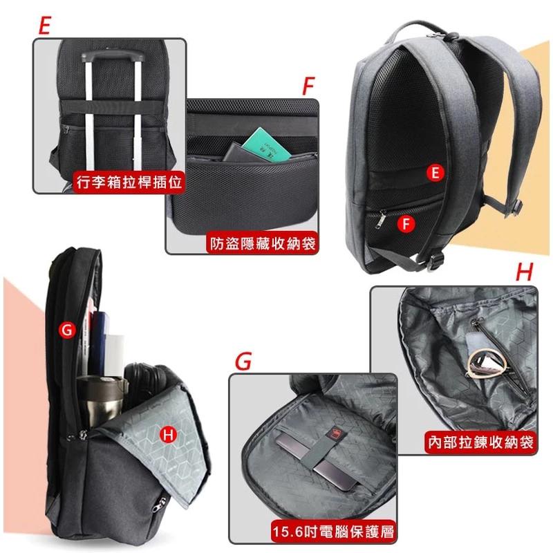 Intopic 廣鼎 RUSA RS-508 15.6吋 電腦後背包 筆電包 電腦包 光華商場-細節圖6