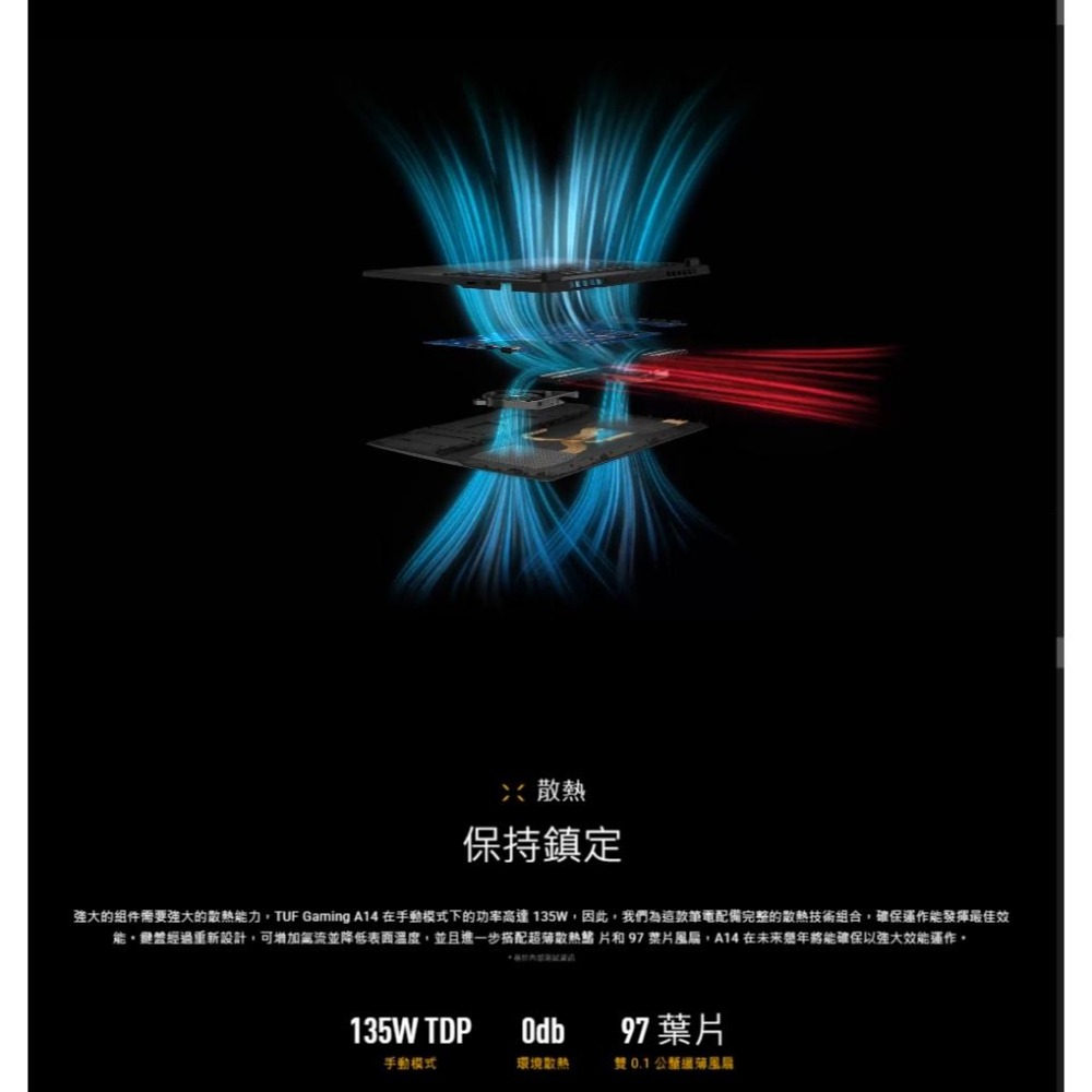 ASUS 華碩 TUF TUF Gaming A14 (2026) FA401GM 14吋 電競筆電 AI9／5060-細節圖8