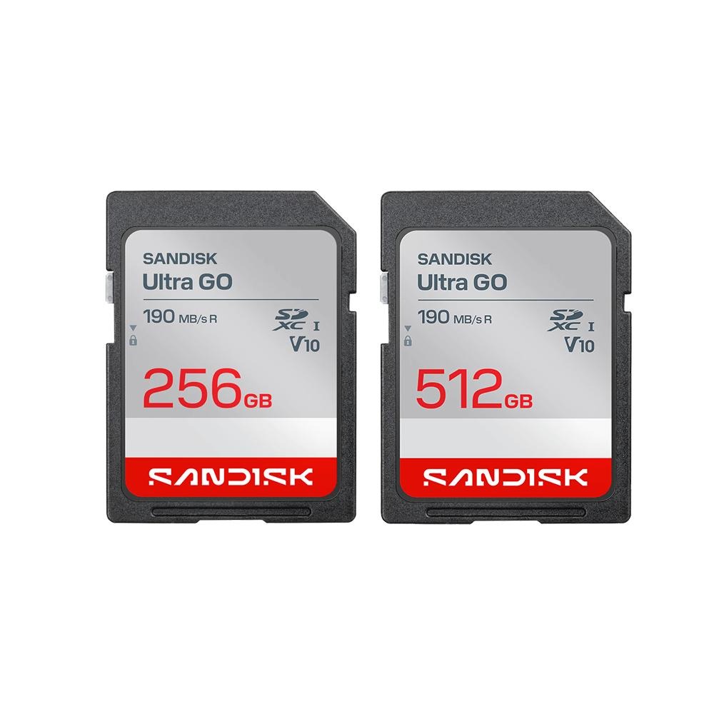 Sandisk Ultra Go－256G／512G UHS-I SDXC 記憶卡 190MB/s SD卡 公司貨 光華-細節圖2