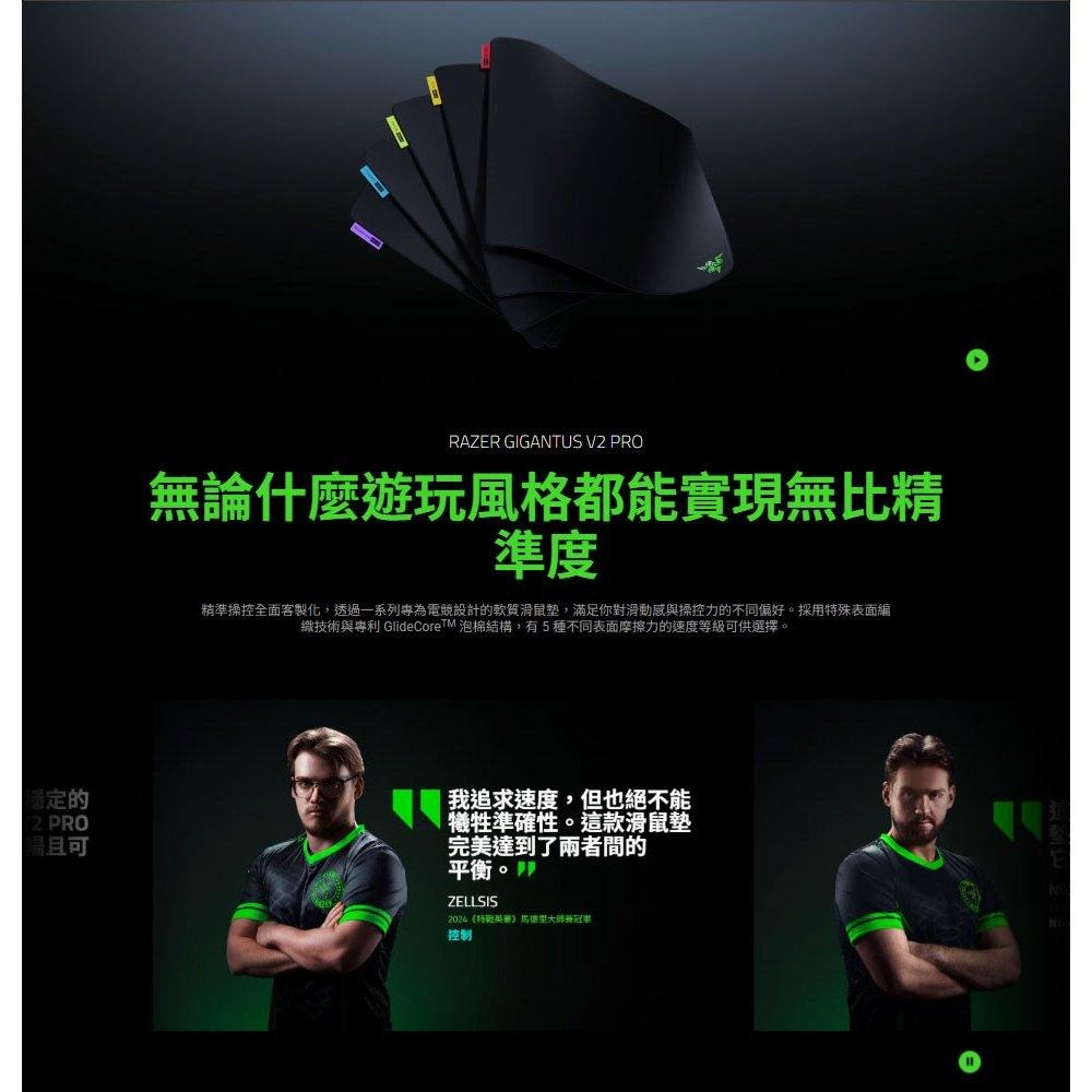 RAZER 雷蛇 Gigantus V2 Pro 重裝甲蟲V2 專業版 電競滑鼠墊 (L) 遊戲滑鼠墊 公司貨 光華-細節圖3