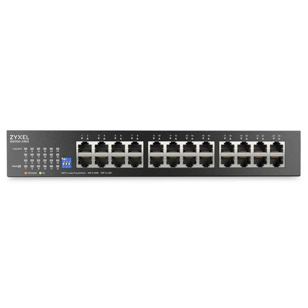 Zyxel 合勤 GS1100-24ES 24埠 GbE 無網管型輕薄交換器 網路交換器 交換器 公司貨 光華-細節圖4