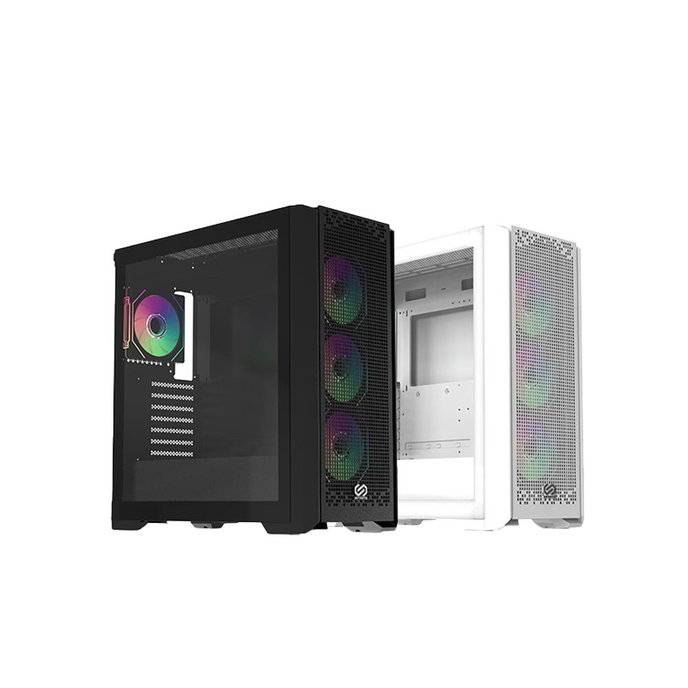 Mavoly 松聖 INFINITE GRID C21 E-ATX 電腦機殼 卡長390 4x預裝風扇 光華商場-細節圖2