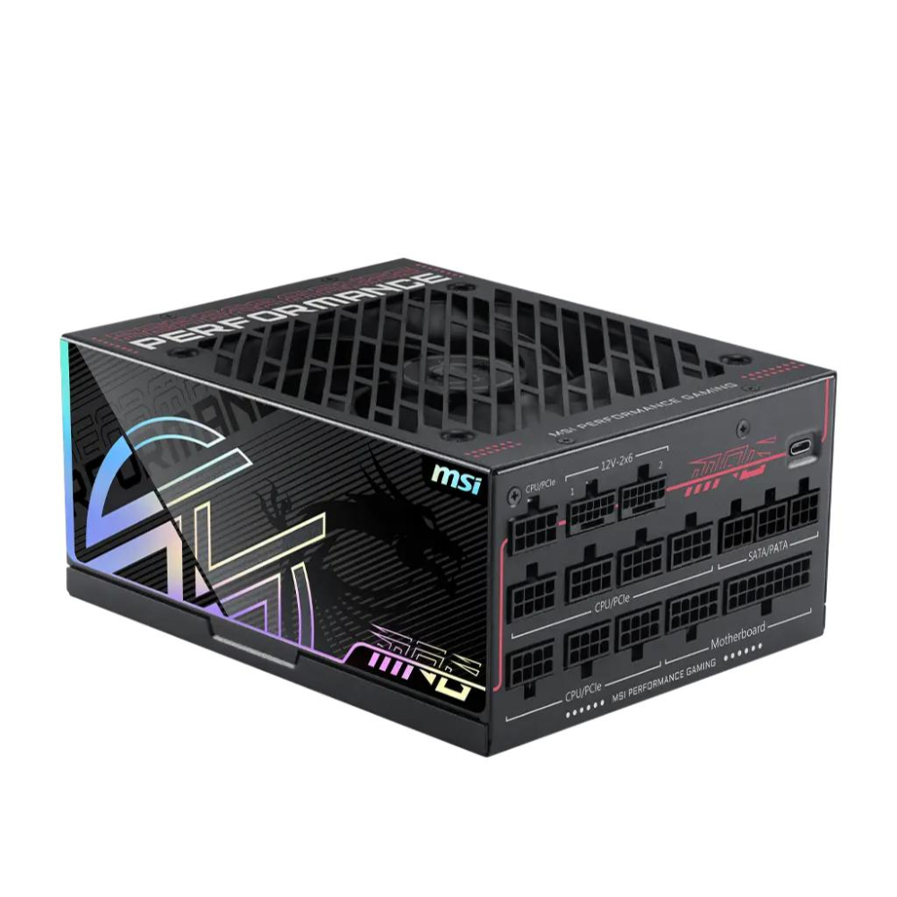 MSI 微星 MPG Ai1300TS PCIE5 1300W 鈦金牌 ATX 3.1 電源供應器 12年保 公司貨-細節圖2