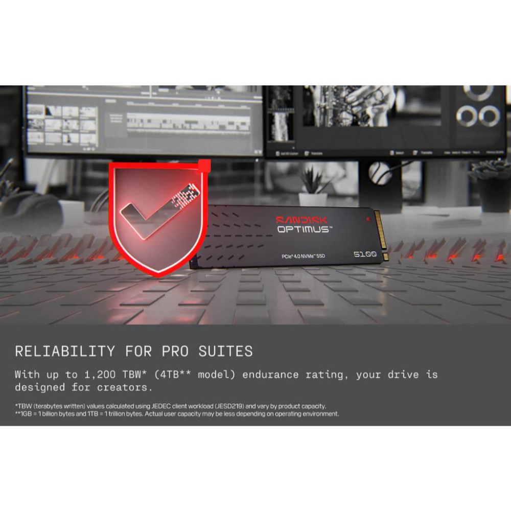 Sandisk Optimus 5100－500G／1TB PCIe 4.0 NVMe M.2 SSD 固態硬碟 公司貨-細節圖4