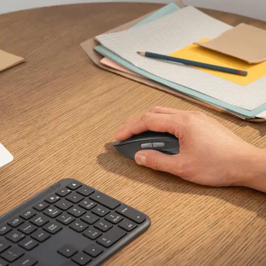 Logitech 羅技 Signature M840L 藍牙無線滑鼠 無線滑鼠 藍芽滑鼠 靜音滑鼠 支援Bolt 光華-細節圖3