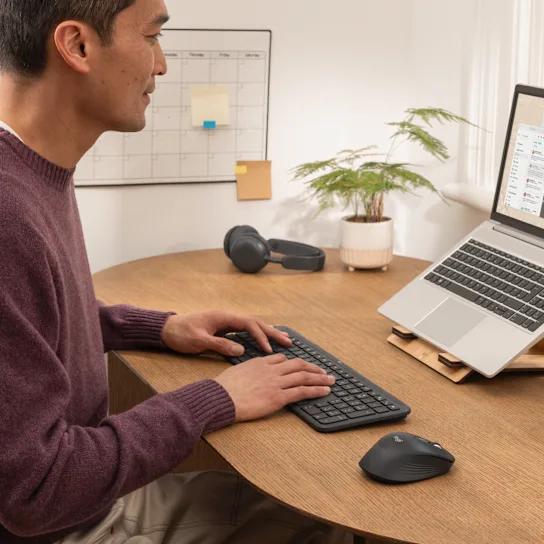 Logitech 羅技 Signature M840L 藍牙無線滑鼠 無線滑鼠 藍芽滑鼠 靜音滑鼠 支援Bolt 光華-細節圖6