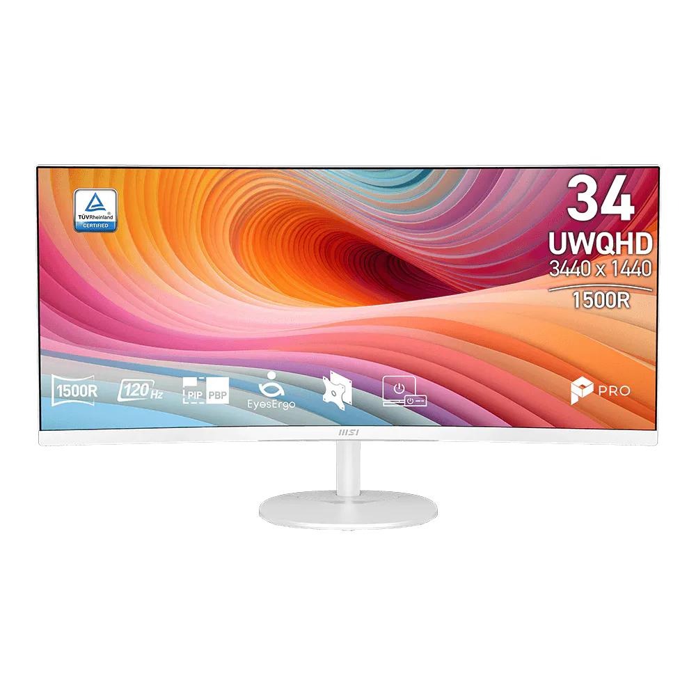 MSI 微星 PRO MP341CQW E12 34吋 2K 曲面螢幕 120Hz／VA／1500R／EyesErgo-細節圖2