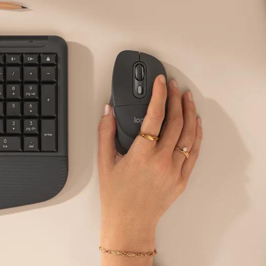Logitech 羅技 Signature M850L 藍牙無線滑鼠 無線滑鼠 藍芽滑鼠 靜音滑鼠 支援Bolt 光華-細節圖3