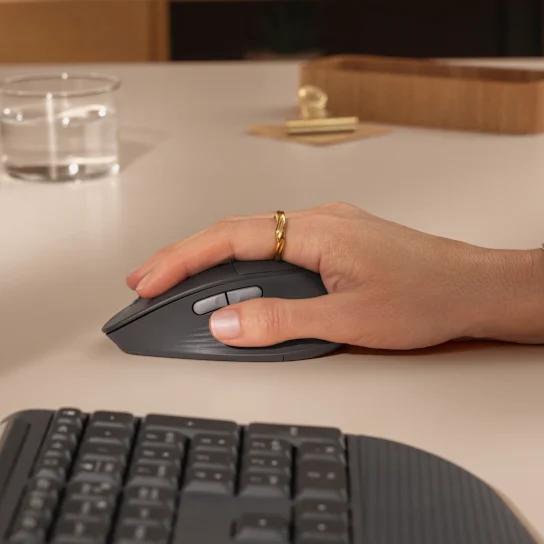 Logitech 羅技 Signature M850L 藍牙無線滑鼠 無線滑鼠 藍芽滑鼠 靜音滑鼠 支援Bolt 光華-細節圖4