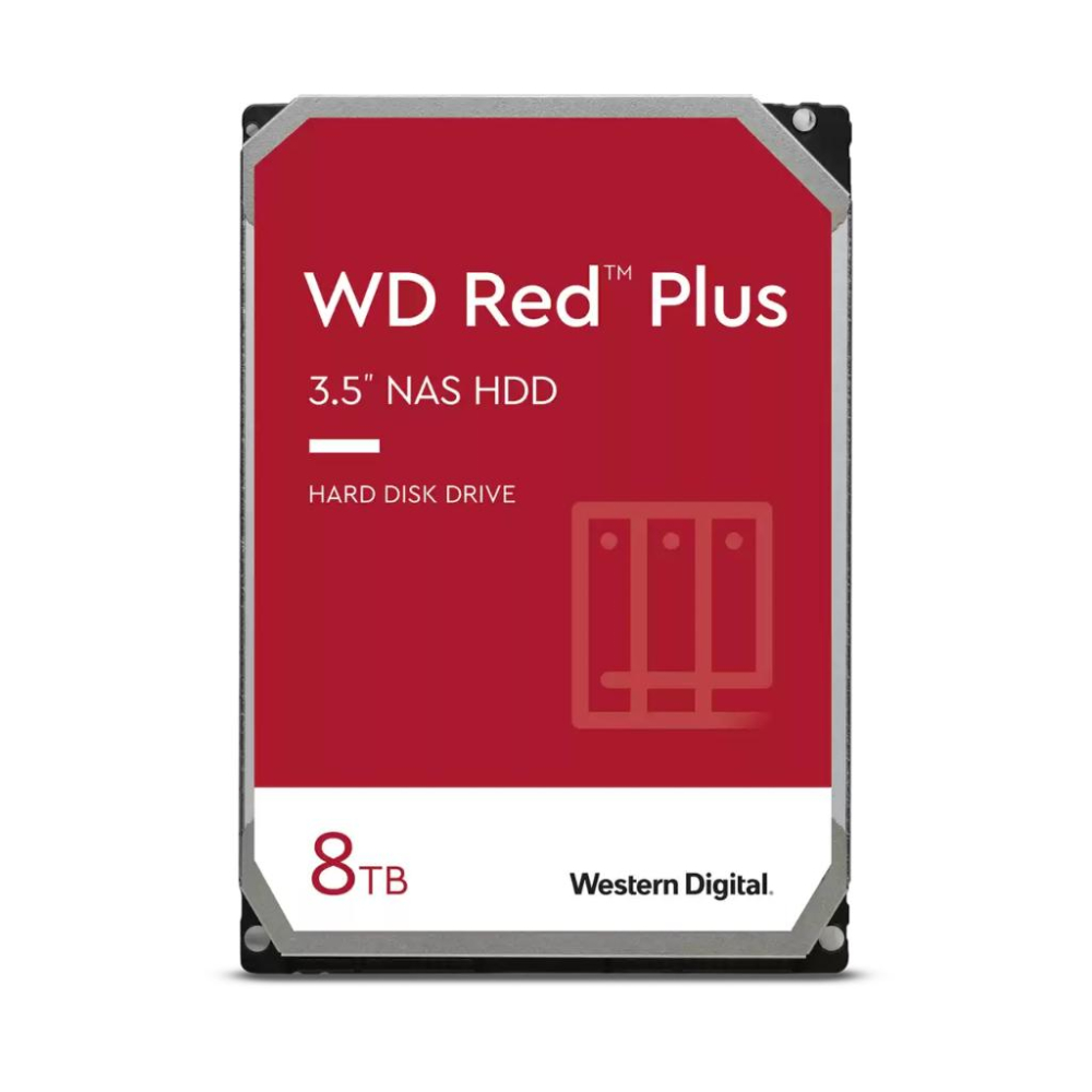 【熱銷款】WD 紅標Plus 8TB/5640轉/256MB/3.5吋/3Y (WD80EFPX) NAS硬碟 光華商場-細節圖2