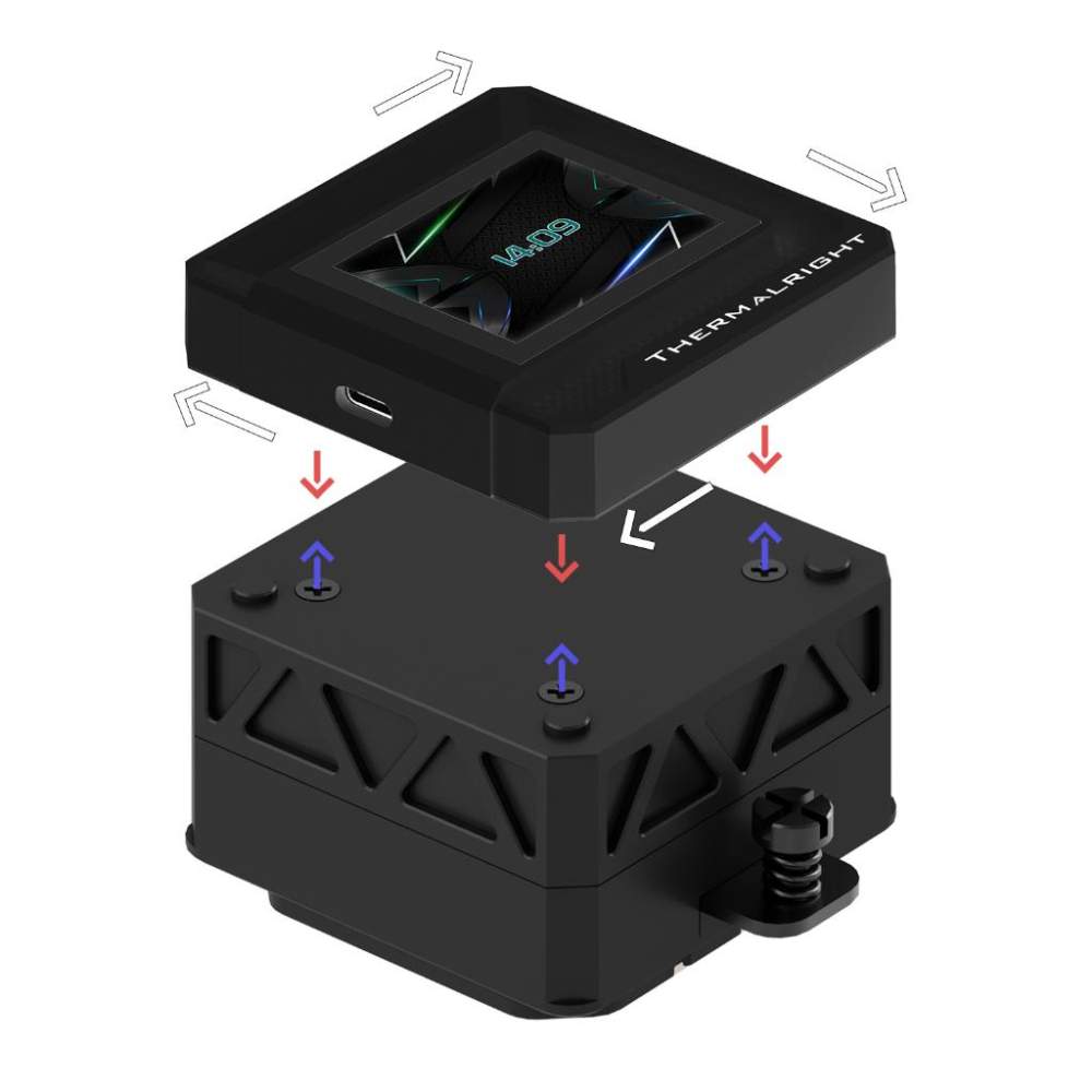Thermalright 利民 FROZEN WARFRAME 360 SE ARGB  一體式水冷 CPU散熱器 光華-細節圖5