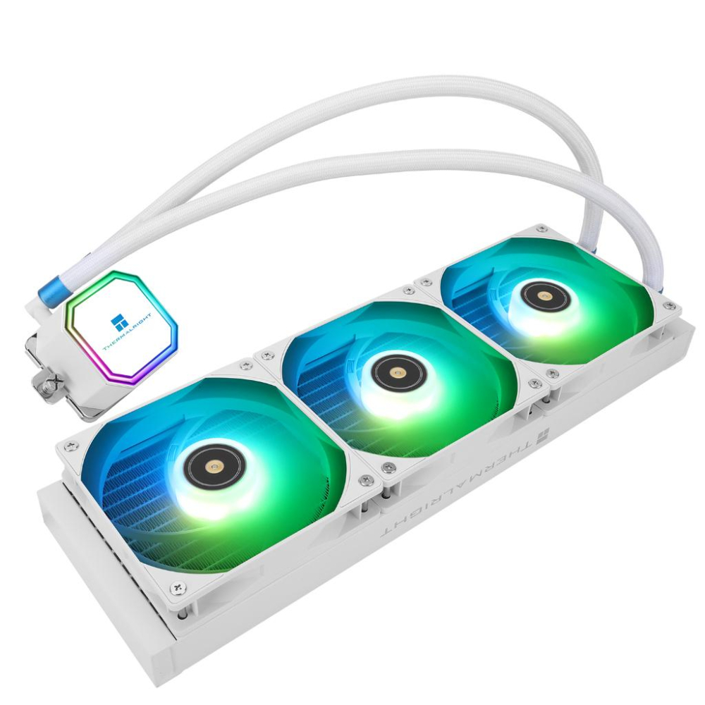 Thermalright 利民 Frozen Prism 360 WHITE ARGB 一體式水冷 CPU散熱器 公司貨-細節圖6