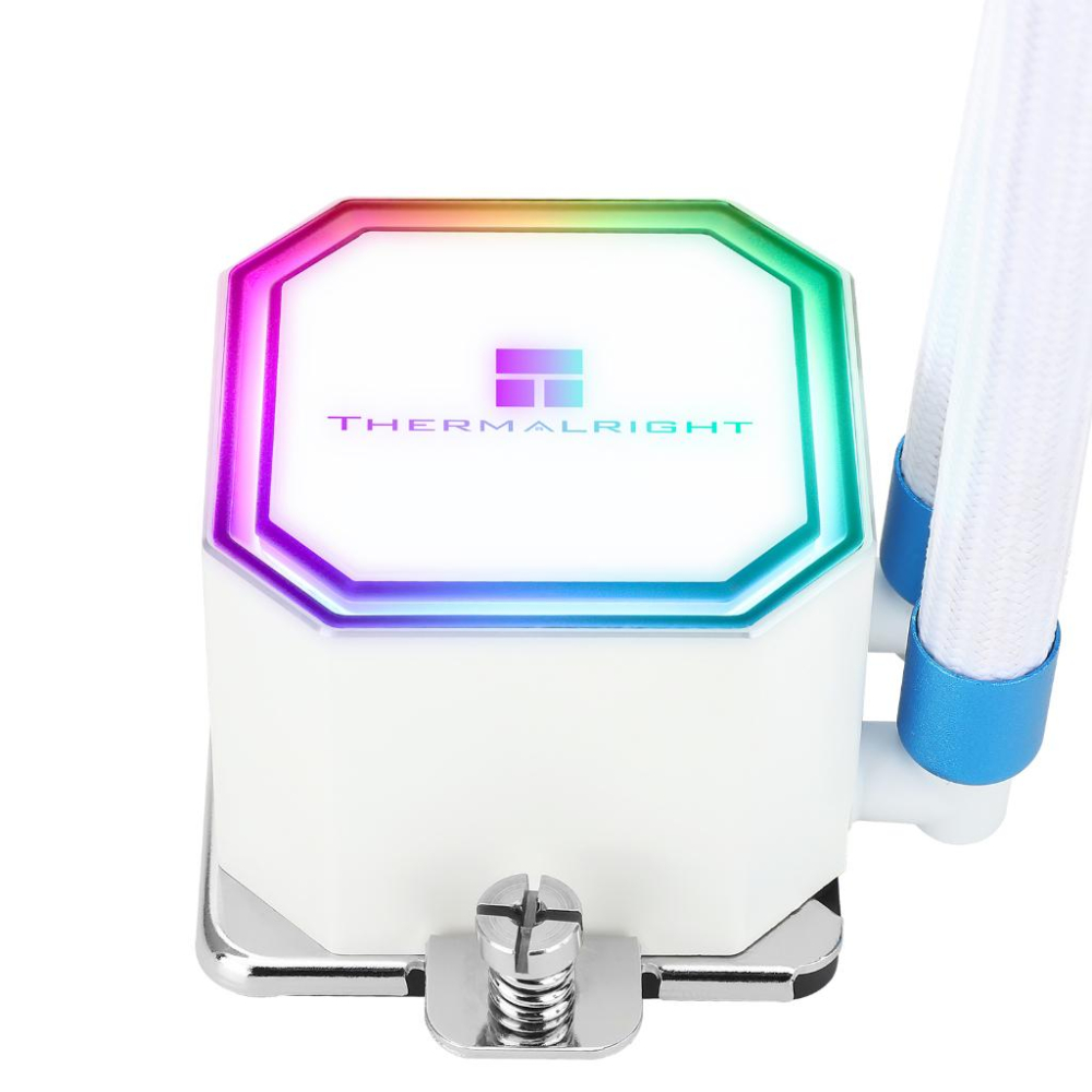 Thermalright 利民 Frozen Prism 360 WHITE ARGB 一體式水冷 CPU散熱器 公司貨-細節圖8