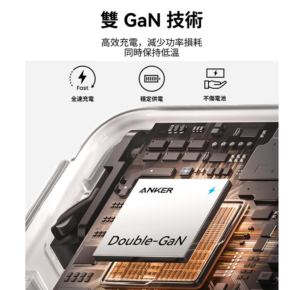 Anker A121A 70W GaN 3孔快充充電器 充電器 充電頭 快充頭 公司貨 光華-細節圖6
