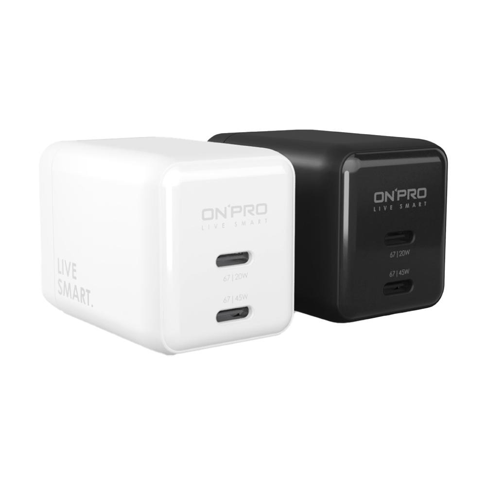 ONPRO Q67 Duo 67W 氮化鎵 GaN 超急速快充 充電器 充電頭 快充頭 公司貨 光華-細節圖2