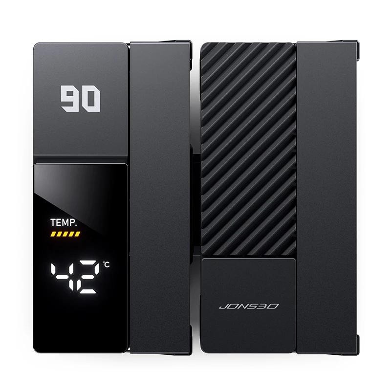 Jonsbo 喬思伯 CC90 雙塔 CPU 散熱器 數位顯示 雙風扇 285W  逆重力導管 公司貨 光華-細節圖3