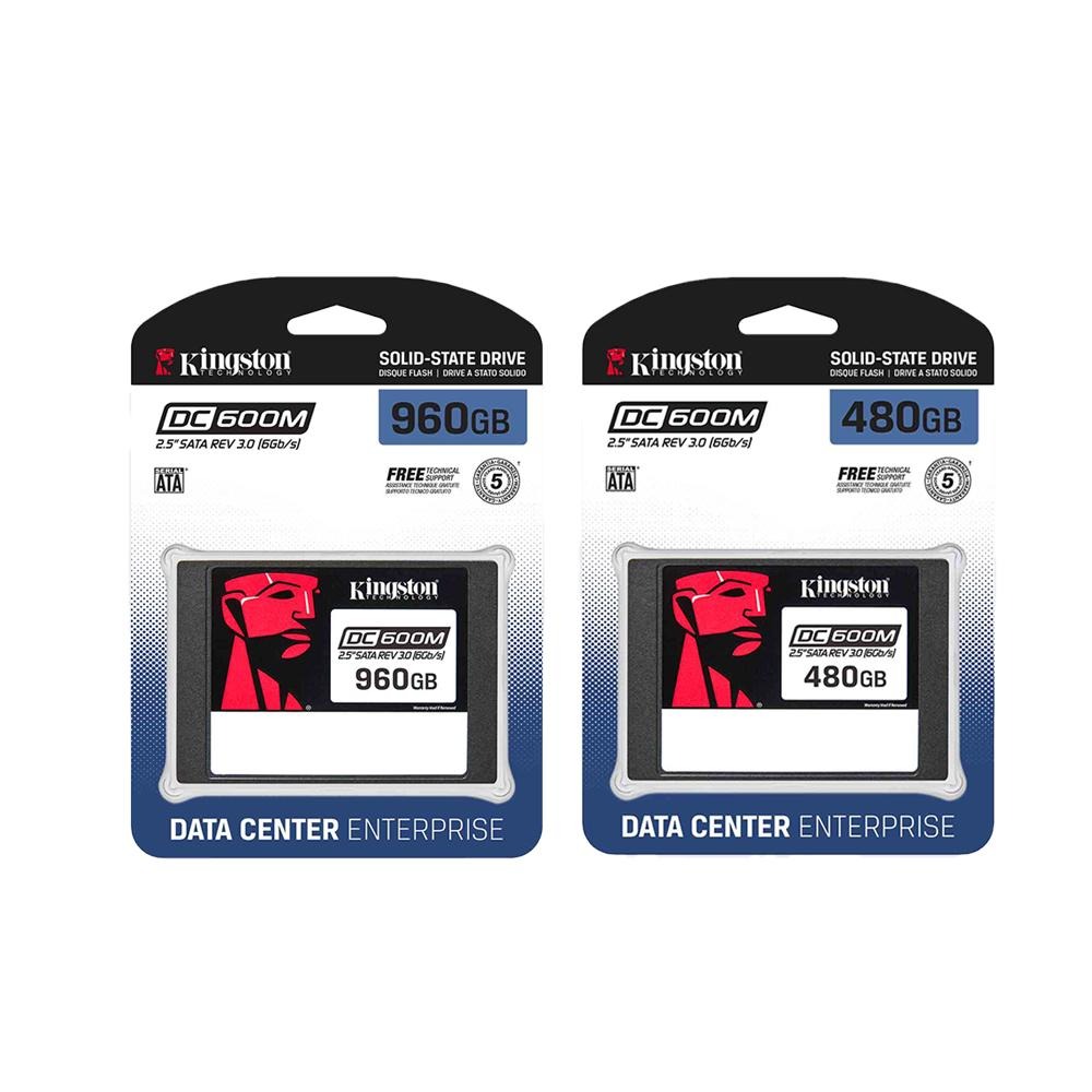 Kingston 金士頓 DC600M 480G／960G 2.5 吋 企業級 SSD 固態硬碟 SEDC600M-細節圖2