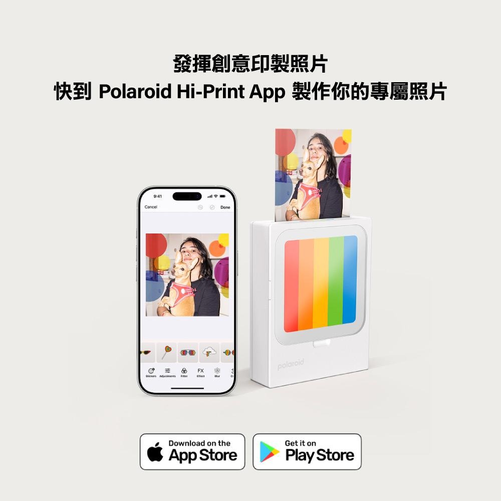 Polaroid 寶麗萊 Hi-Print 3x3 手機相片印相機 附相紙10入 列印機 相印機 公司貨 光華-細節圖4