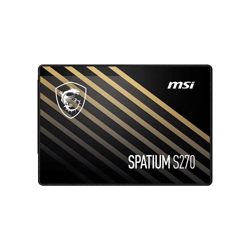 MSI 微星 SPATIUM S270－240G／480G／960G 2.5吋 SSD 固態硬碟 內接硬碟 五年保 光華-細節圖2