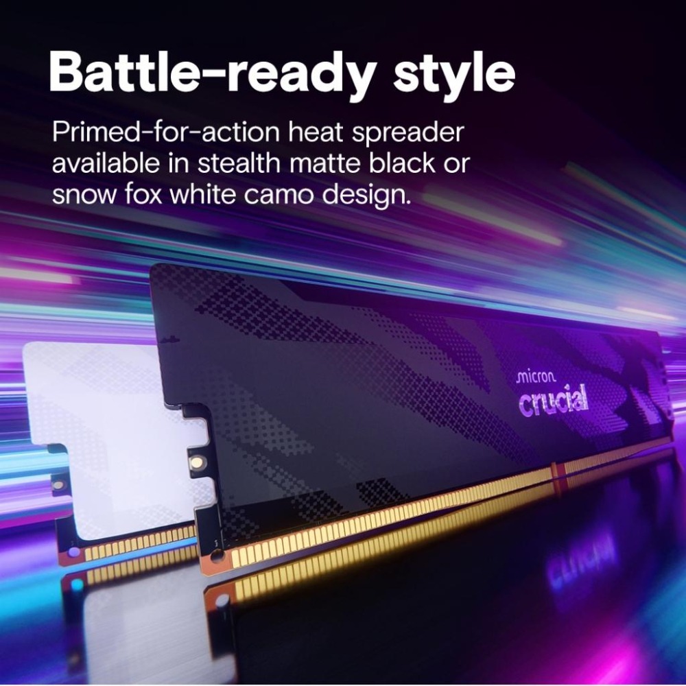 Micron 美光 Crucial Pro DDR5-6400 C32／32G(16G*2) 桌上型記憶體 公司貨 光華-細節圖5