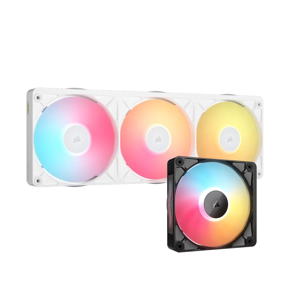 CORSAIR 海盜船 iCUE LINK RX360 II  RGB 一體式系通風扇 機殼風扇 磁浮軸承 公司貨 光華-細節圖2