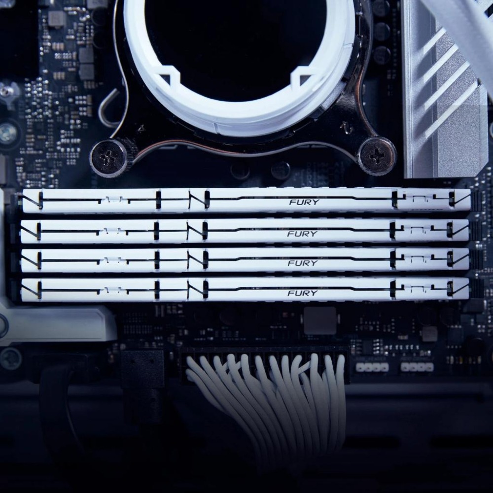 Kingston 金士頓 FURY Beast DDR5／6000／C36／32G(16G*2) 記憶體 白色 終身保-細節圖5