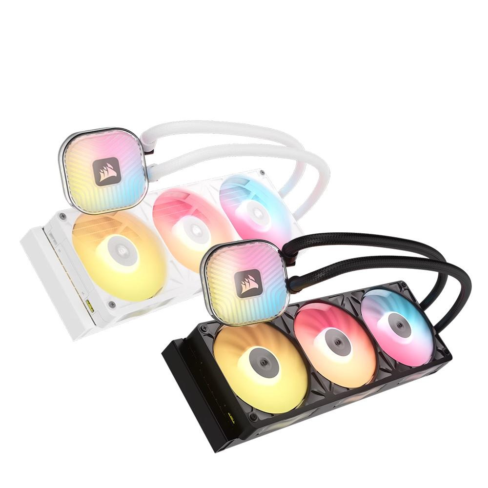 CORSAIR 海盜船 iCUE LINK TITAN II 360 RX RGB 一體式水冷 CPU 散熱器 光華-細節圖2