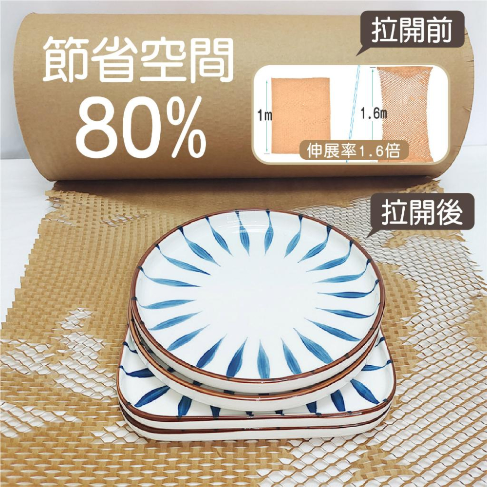 蜂巢紙 緩衝紙 蜂巢紙緩衝包裝 30米蜂巢紙 易碎物包裝 環保蜂巢紙 環保包材 環保緩衝包材 環保緩衝包材 包材-細節圖2