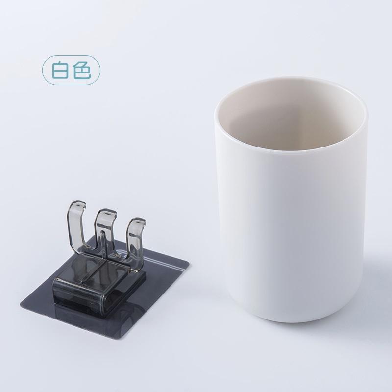杯架 漱口杯架 圓形杯 情侶刷牙漱口杯 兒童水杯 兒童漱口杯 浴室 免打孔 浴室收納 居家 收納 好事得-細節圖6