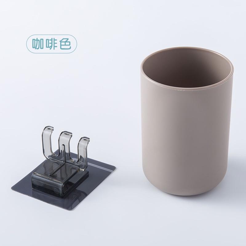 杯架 漱口杯架 圓形杯 情侶刷牙漱口杯 兒童水杯 兒童漱口杯 浴室 免打孔 浴室收納 居家 收納 好事得-細節圖7