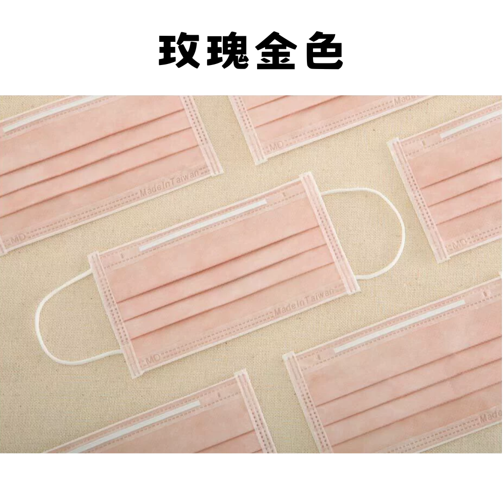 順易利 五色 成人醫用口罩 50入盒裝未滅菌 防塵 衛生 濾菌 舒適 雙鋼印 台灣製-細節圖2