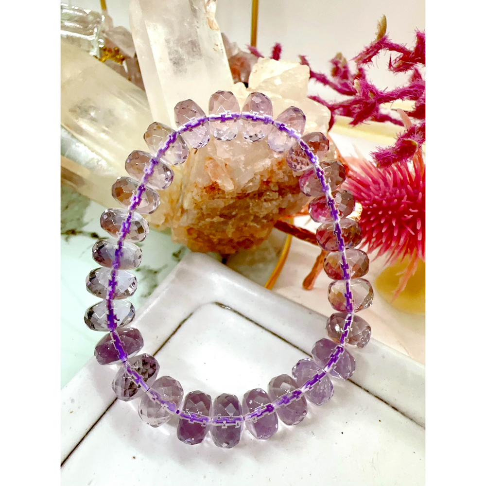 ✨紫水晶切面-迎財招貴人✨#玉654#紫水晶#智慧之石# #紫水晶 #紫晶-細節圖2