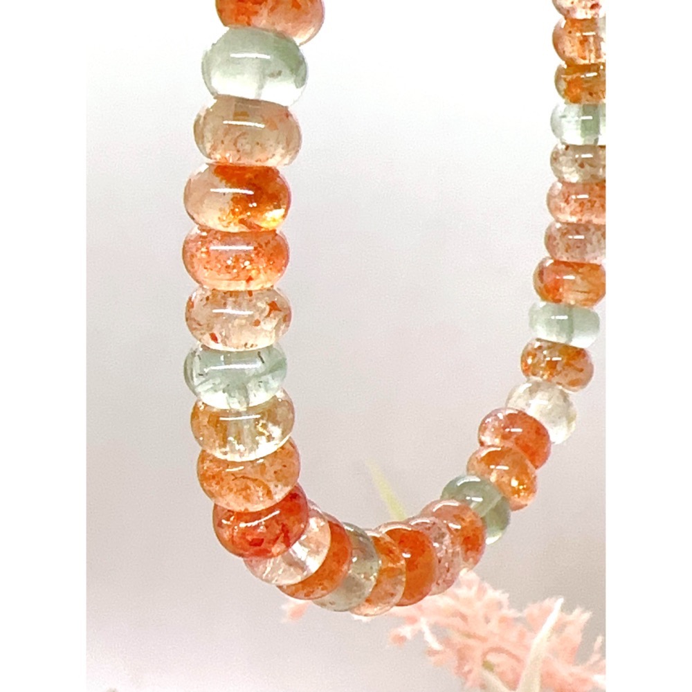 あずきちゃん瑪瑙　白毫天珠(小) 9-198 白玛瑙小天珠28x11财神三眼九眼贵人闪电五眼天