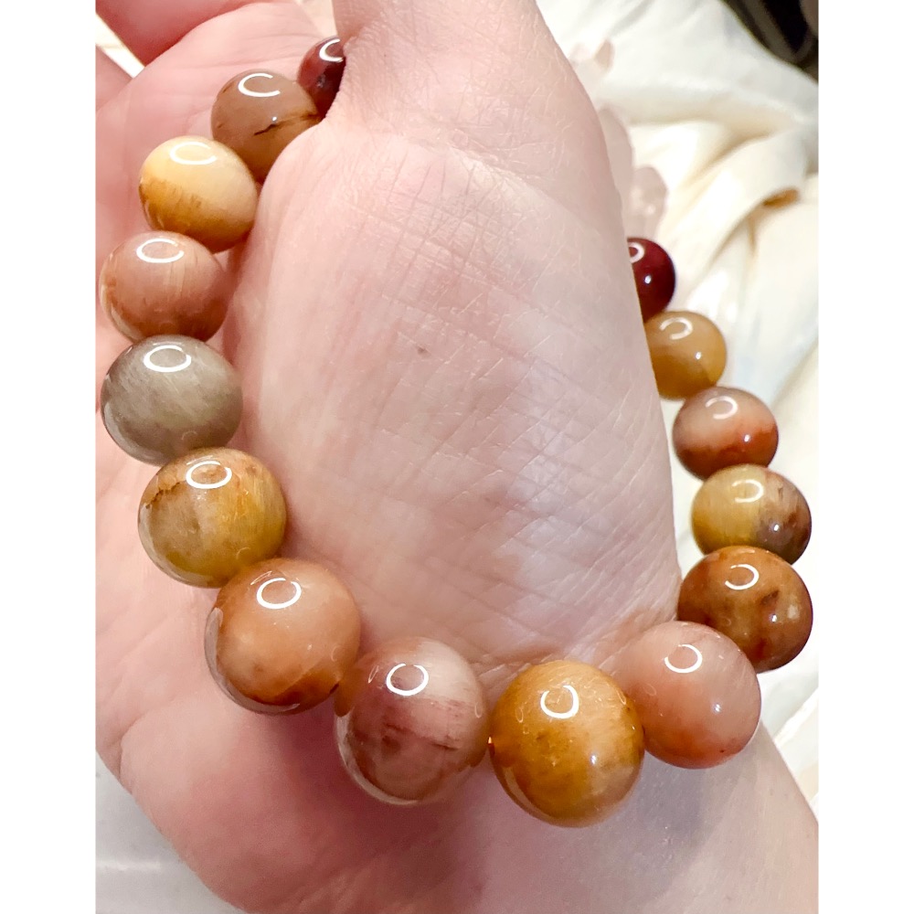 ✨頂級貓眼紅兔毛#紅髮晶#招財#招貴人#清除負能量#強化個人氣勢#帶來希望#C53-細節圖4